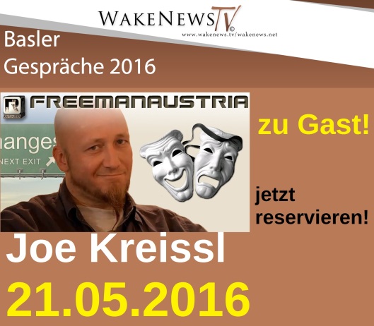 Joe Kreissl zu Gast 21.05.2016